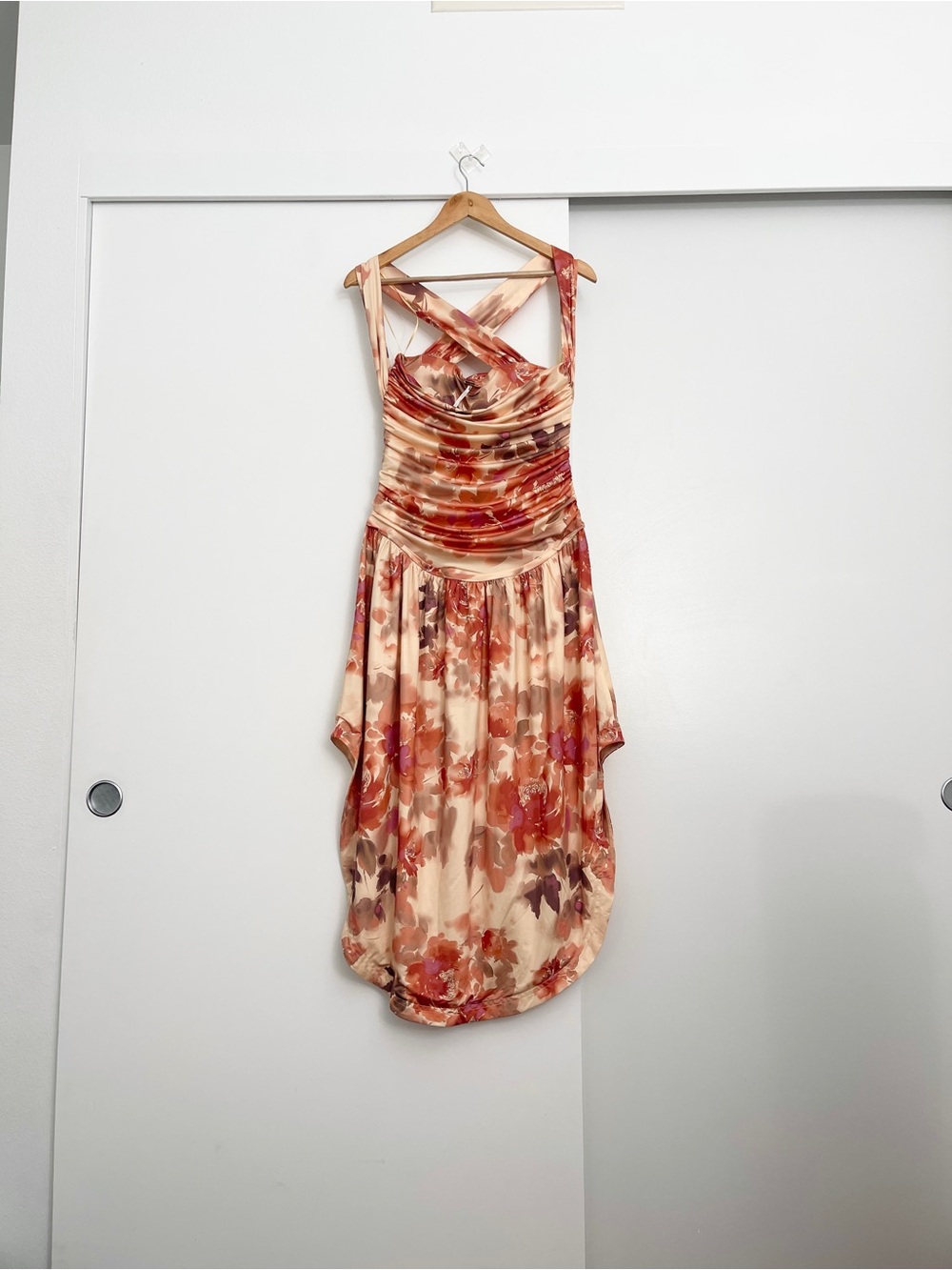 NWOT Free People Raylon Floral Midi Dress Size Small